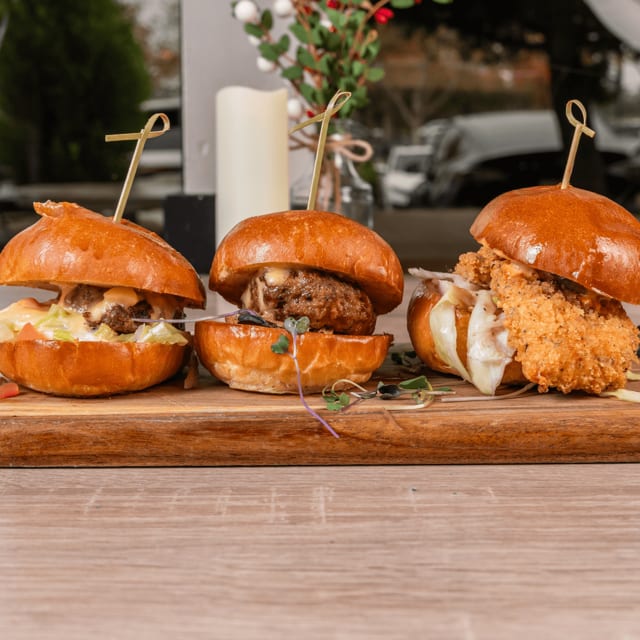 Trio Sliders.